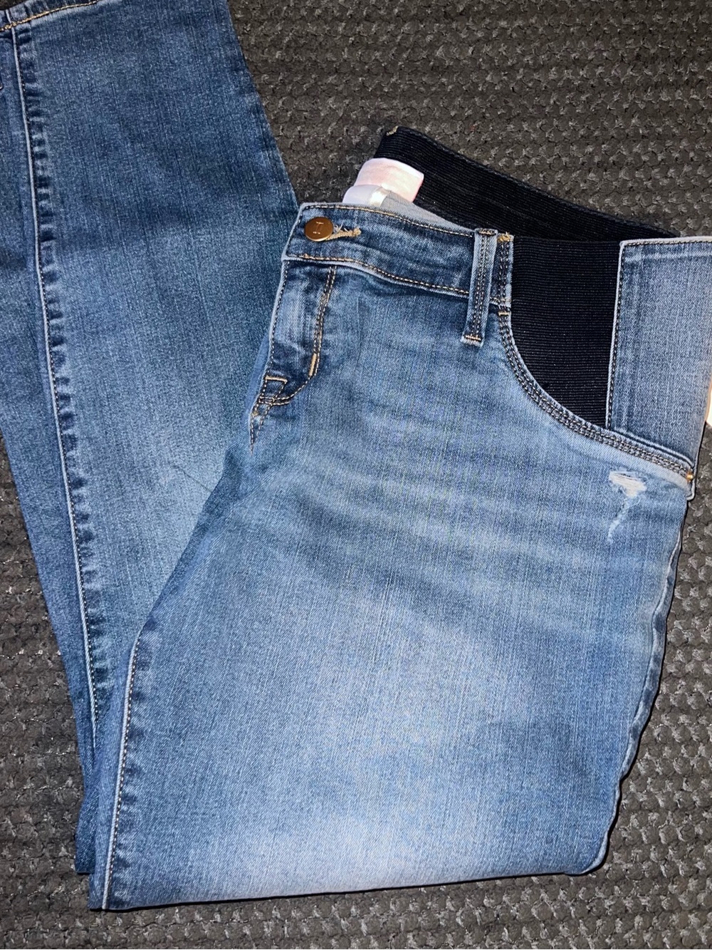 Isabel Maternity by Ingrid & Isabel Light Blue Maternity Jeans